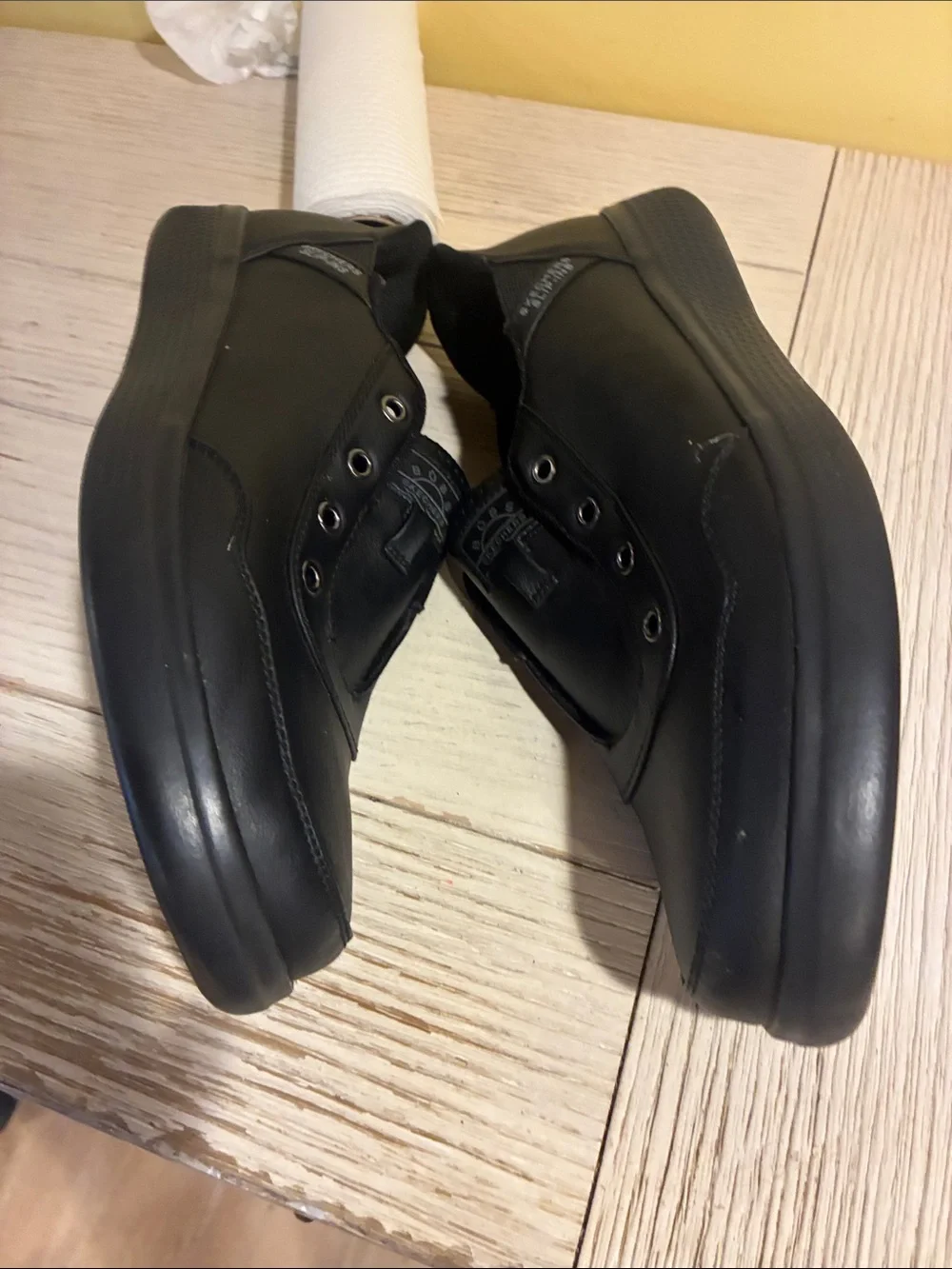 Skechers Men's Black Slip-On Loafers
